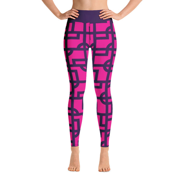 Swanky Sinatra Yoga Leggings