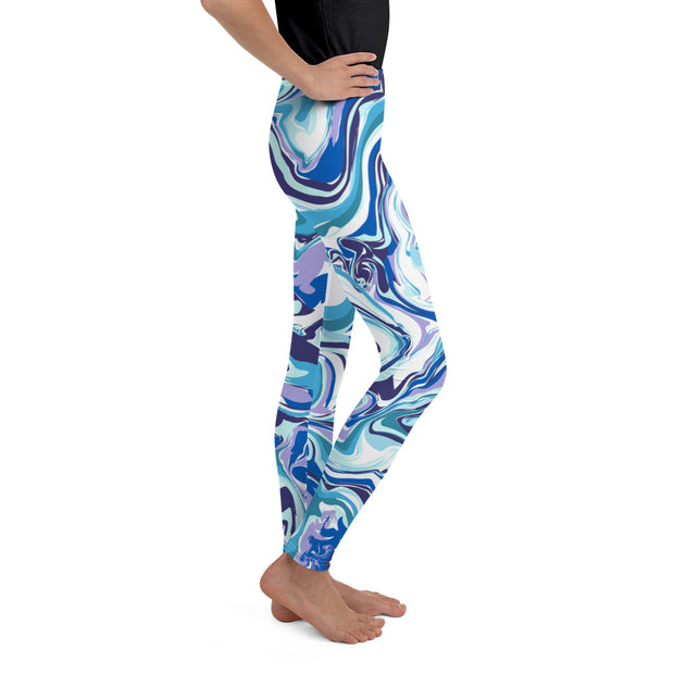 Ink Melt Young Lady Leggings