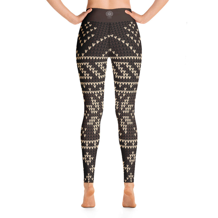 Activewear Athleisure Yoga Leggings similar to athleisure yoga leggings by Lululemon Athletica, Fabletics, Sweaty Betty, Under Armour, Nike and Adidas for yoga, fitness, Pilates, workouts in moisture-wicking fabric, high fashion prints and bright colors for hiking, camping, surfing, running, swimming, snorkeling, and other outdoor activities as well as lounging, meditation, stretching and relaxing, all for the city girl