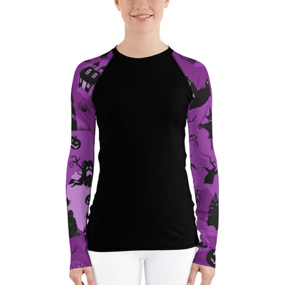 "Purple Treat Trail" Land & Sea Fitness Top