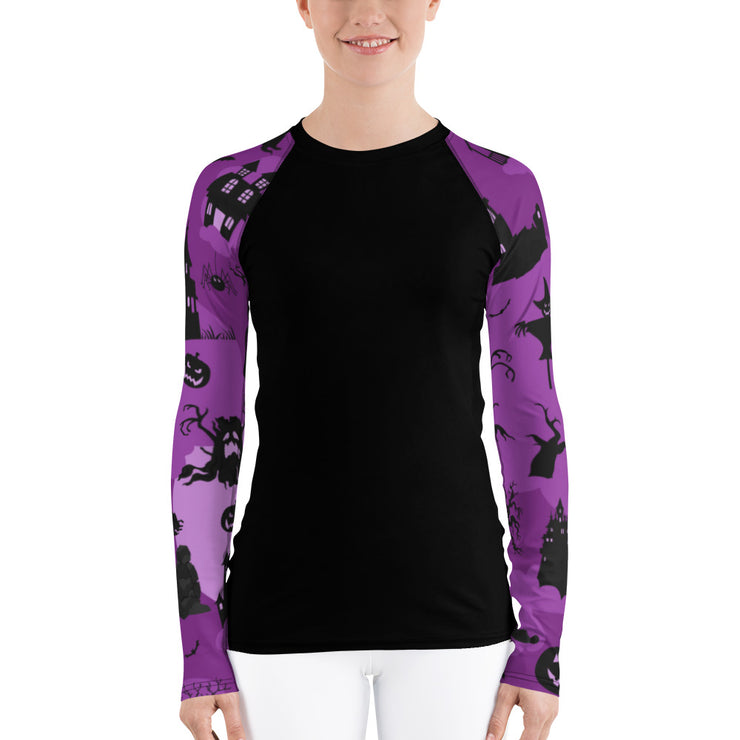 "Purple Treat Trail" Land & Sea Fitness Top