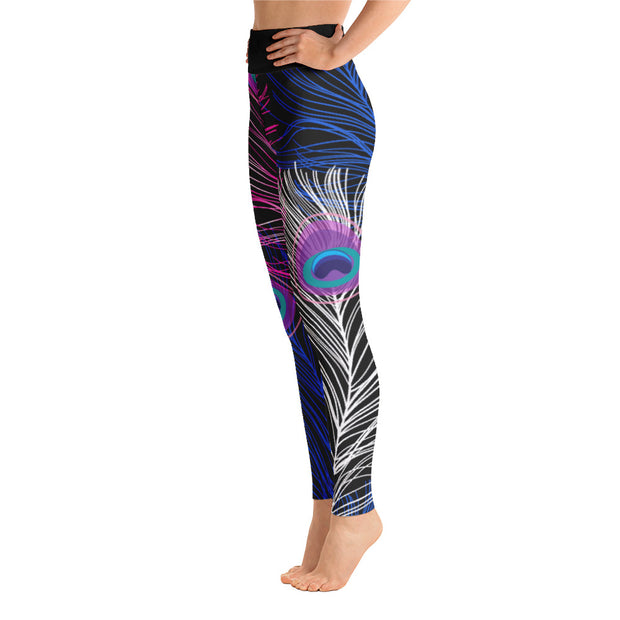 Activewear Athleisure Yoga Leggings similar to athleisure yoga leggings by Lululemon Athletica, Fabletics, Sweaty Betty, Under Armour, Nike, Nordstrom and Adidas for yoga, fitness, Pilates, workouts in moisture-wicking fabric, high fashion prints and bright colors for hiking, camping, surfing, running, swimming, snorkeling, and other outdoor activities as well as lounging, meditation, stretching and relaxing, all for the city girl
