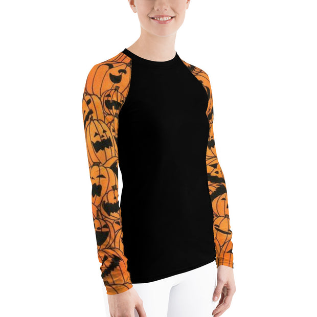"Jack-O-Lantern Group Therapy" Land & Sea Fitness Top