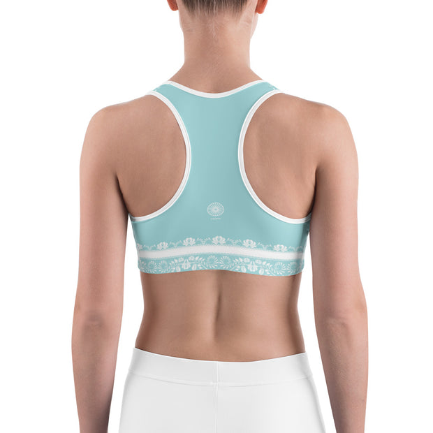Wedding At Tiffany's Sports Bra