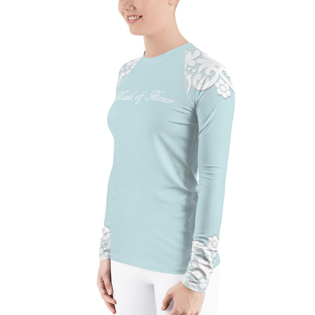 Something Blue Maid of Honor Fitness Top
