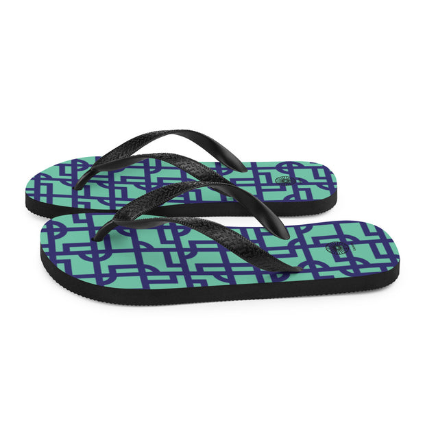 Snazzy Sinatra Flip-Flops
