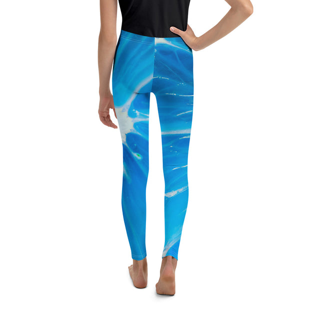 Citrus Blues Young Lady Leggings