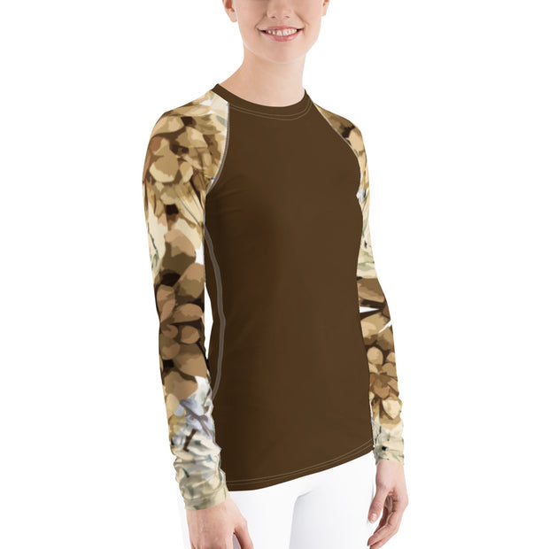 "Pine Cone Camp Crafts" Land & Sea Fitness Top