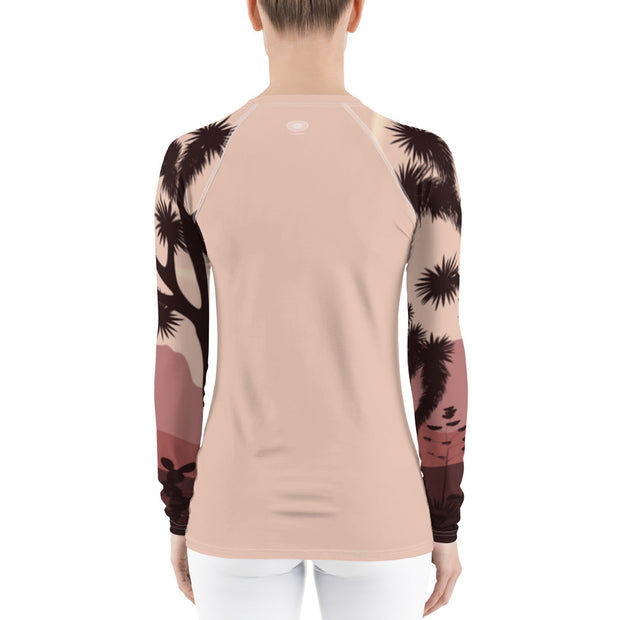 "Joshua Tree Sunset" Land & Sea Fitness Top
