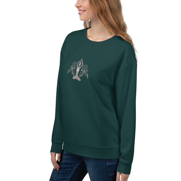 "Flower Child" Pullover Fitness Sweatshirt