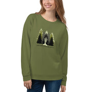 "Into the Forest" Pullover Fitness Sweatshirt