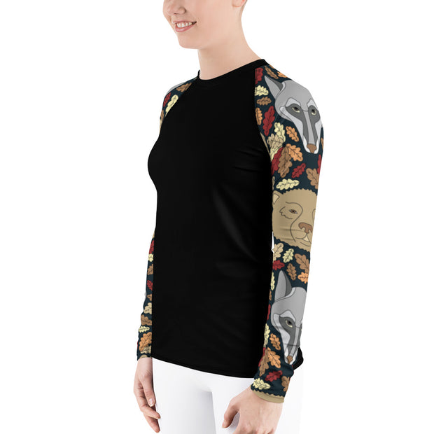 "Wilderness Friends" Fitness Top