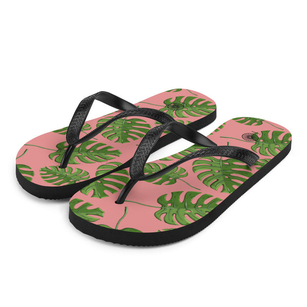Pink Palms Hotel Flip-Flops