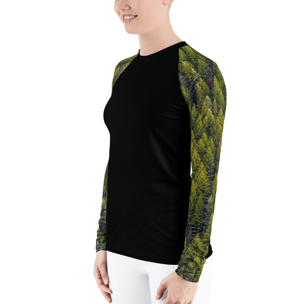 "Lost in the Woods" Land & Sea Fitness Top