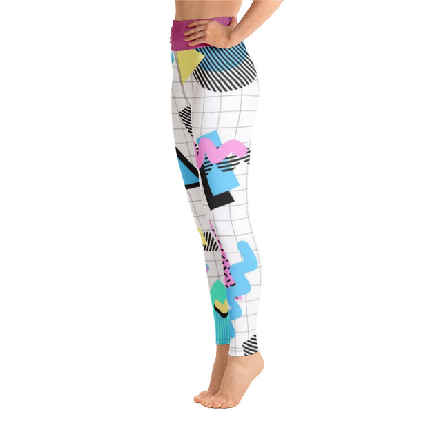Synth Pop Yoga Leggings