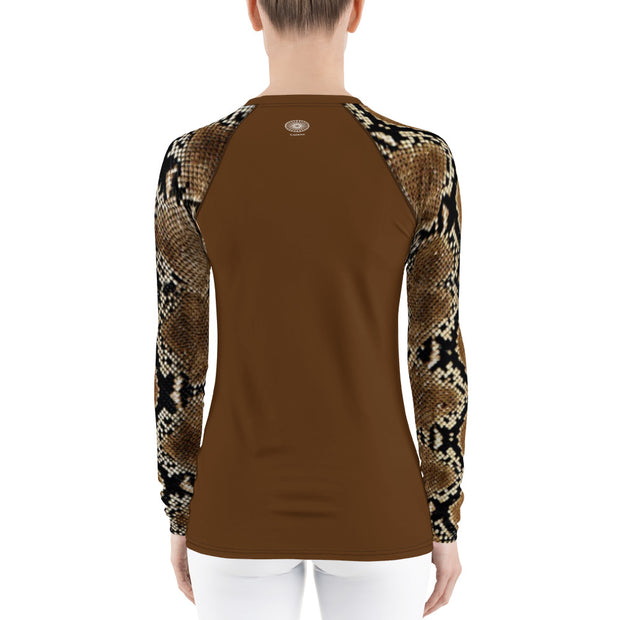 "Snake Charmer" Land & Sea Fitness Top