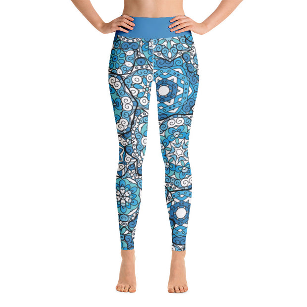 Pool Mosaic Yoga Leggings