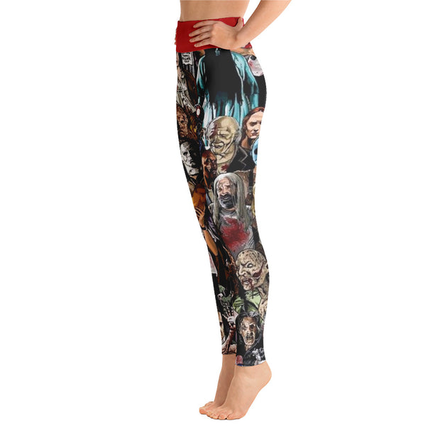 Activewear Athleisure Yoga Leggings similar to athleisure yoga leggings by Lululemon Athletica, Fabletics, Sweaty Betty, Under Armour, Nike, Nordstrom and Adidas for yoga, fitness, Pilates, workouts in moisture-wicking fabric, high fashion prints and bright colors for hiking, camping, surfing, running, swimming, snorkeling, and other outdoor activities as well as lounging, meditation, stretching and relaxing, all for the city girl