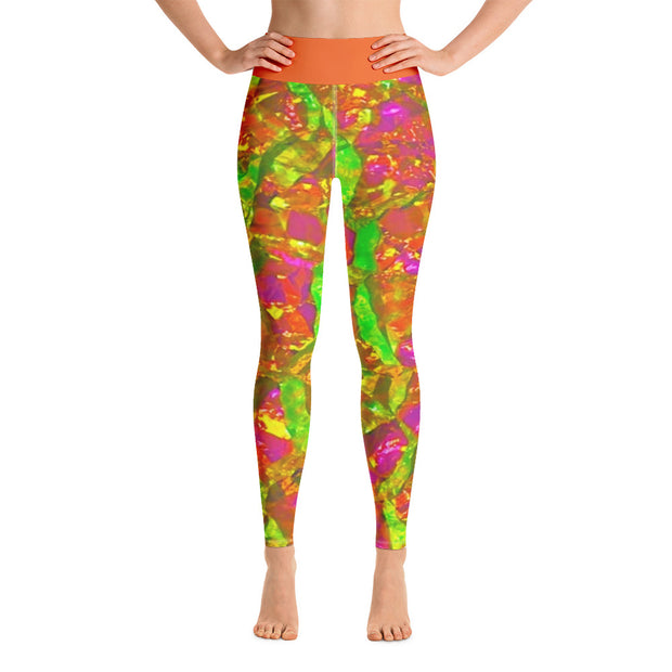 Neon In The Sun Yoga Leggings