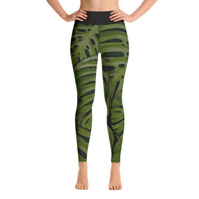 Peeping Palm Yoga Leggings