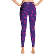 Purple Rhapsody Yoga Leggings