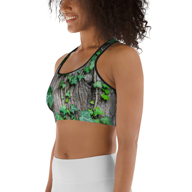 Vivacious Vines Sports Bra