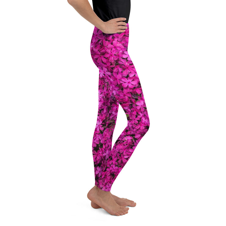 "Jane Fell in the Flower Garden...Again" Young Lady Leggings