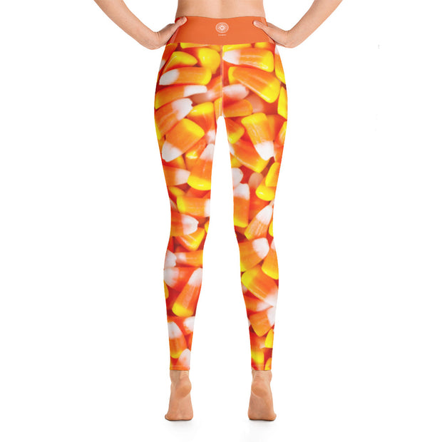Activewear Athleisure Yoga Leggings similar to athleisure yoga leggings by Lululemon Athletica, Fabletics, Sweaty Betty, Under Armour, Nike, Nordstrom and Adidas for yoga, fitness, Pilates, workouts in moisture-wicking fabric, high fashion prints and bright colors for hiking, camping, surfing, running, swimming, snorkeling, and other outdoor activities as well as lounging, meditation, stretching and relaxing, all for the city girl