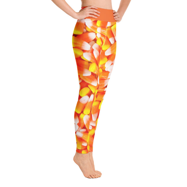 Activewear Athleisure Yoga Leggings similar to athleisure yoga leggings by Lululemon Athletica, Fabletics, Sweaty Betty, Under Armour, Nike, Nordstrom and Adidas for yoga, fitness, Pilates, workouts in moisture-wicking fabric, high fashion prints and bright colors for hiking, camping, surfing, running, swimming, snorkeling, and other outdoor activities as well as lounging, meditation, stretching and relaxing, all for the city girl