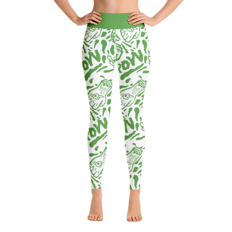 Activewear Athleisure Yoga Leggings similar to athleisure yoga leggings by Lululemon Athletica, Fabletics, Sweaty Betty, Under Armour, Nike, Nordstrom and Adidas for yoga, fitness, Pilates, workouts in moisture-wicking fabric, high fashion prints and bright colors for hiking, camping, surfing, running, swimming, snorkeling, and other outdoor activities as well as lounging, meditation, stretching and relaxing, all for the city girl