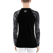 "Wondrous Webs: Land & Sea Fitness Top
