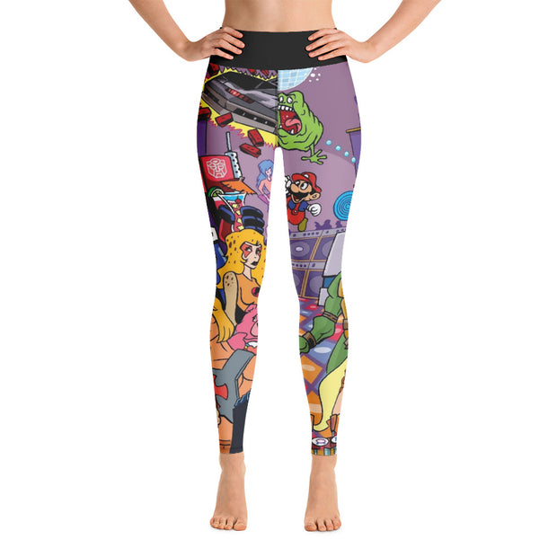 The 80's Ruled! Yoga Leggings