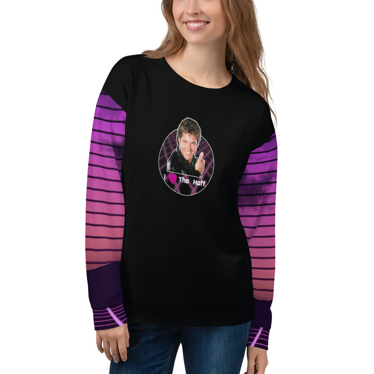 "I Heart The Hoff" Pullover Sweatshirt