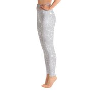 Activewear Athleisure Yoga Leggings similar to athleisure yoga leggings by Lululemon Athletica, Fabletics, Sweaty Betty, Under Armour, Nike, Nordstrom and Adidas for yoga, fitness, Pilates, workouts in moisture-wicking fabric, high fashion prints and bright colors for hiking, camping, surfing, running, swimming, snorkeling, and other outdoor activities as well as lounging, meditation, stretching and relaxing, all for the city girl