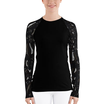 Jet Black Fitness Top