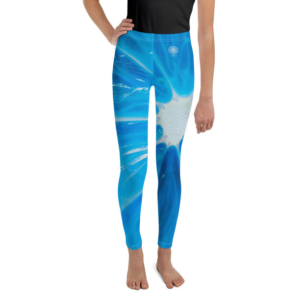 Citrus Blues Young Lady Leggings