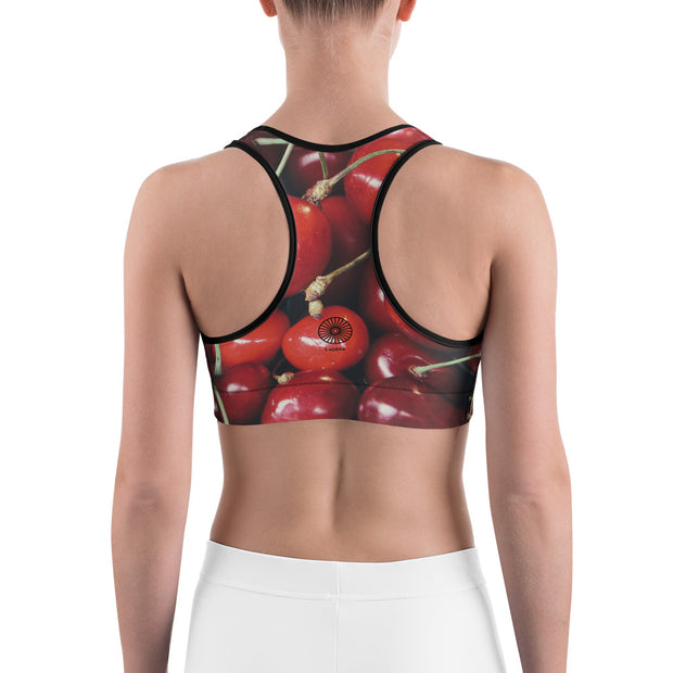 Cherry Bomb Sports Bra