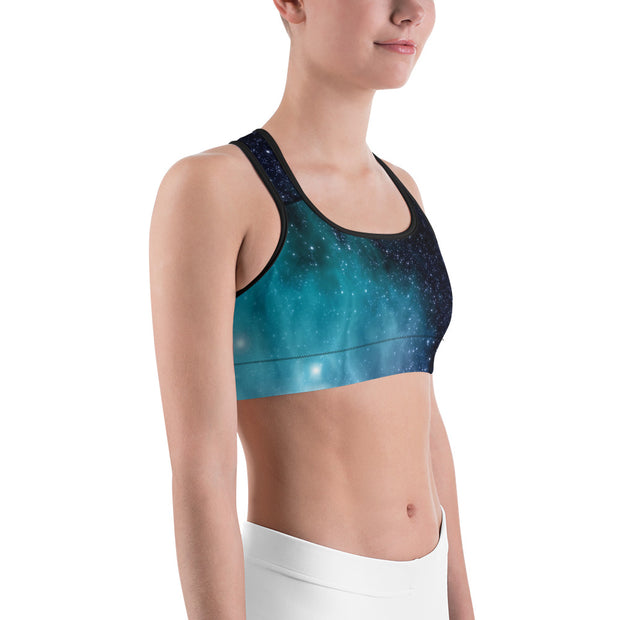 Ocean Skies Sports Bra