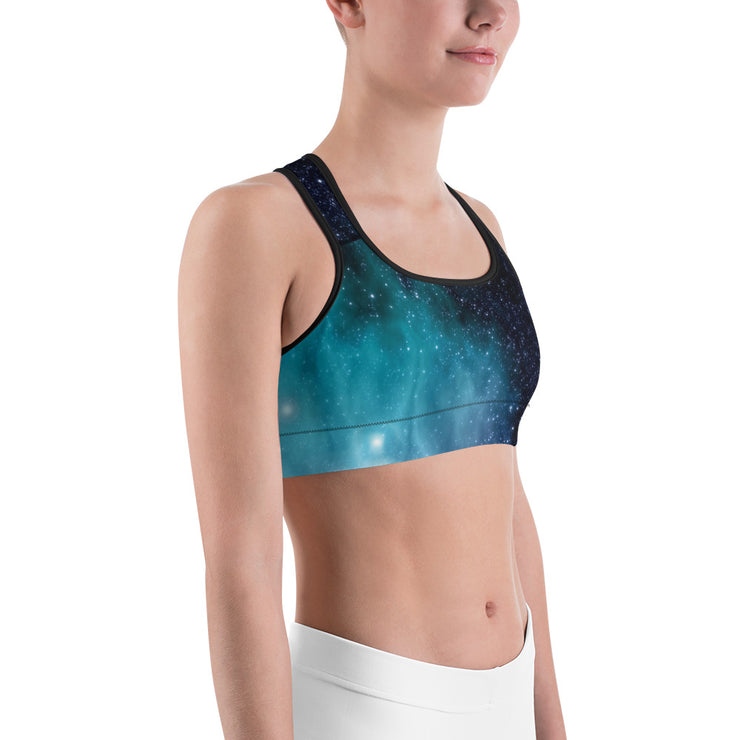Ocean Skies Sports Bra