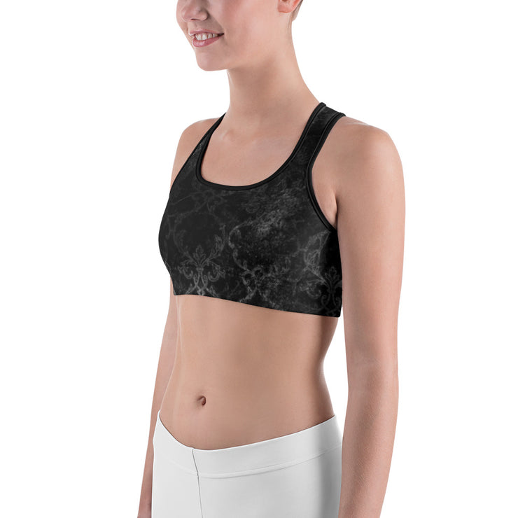 "Ghost Lady In My Attic, Calls Herself Marge" Fitness Bra