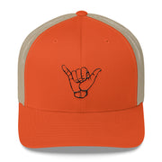 "Hang Loose" Retro Trucker Cap