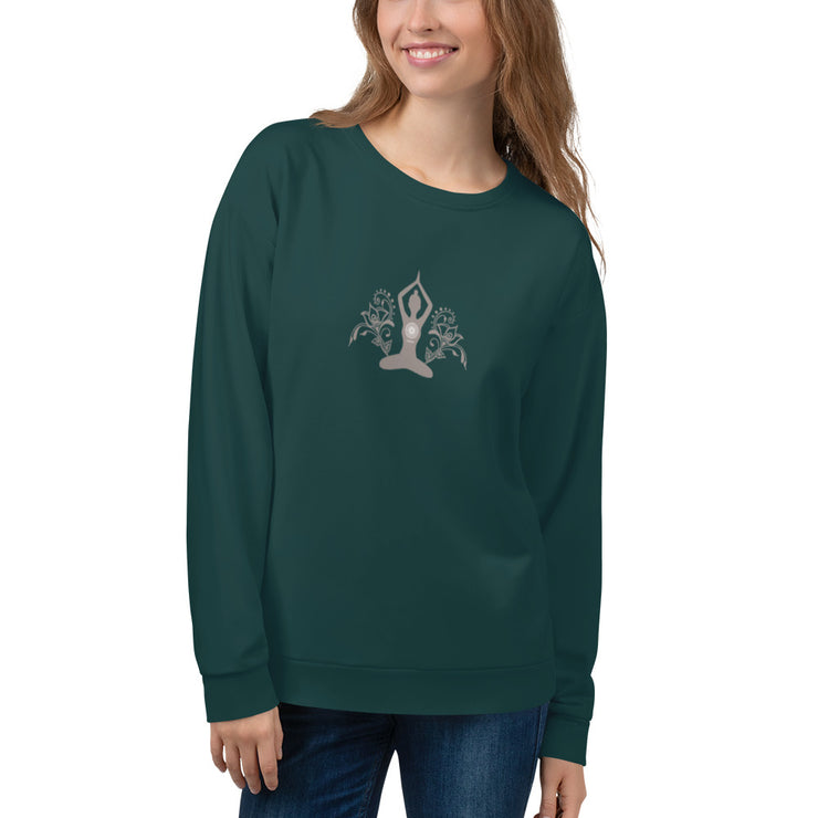 "Flower Child" Pullover Fitness Sweatshirt