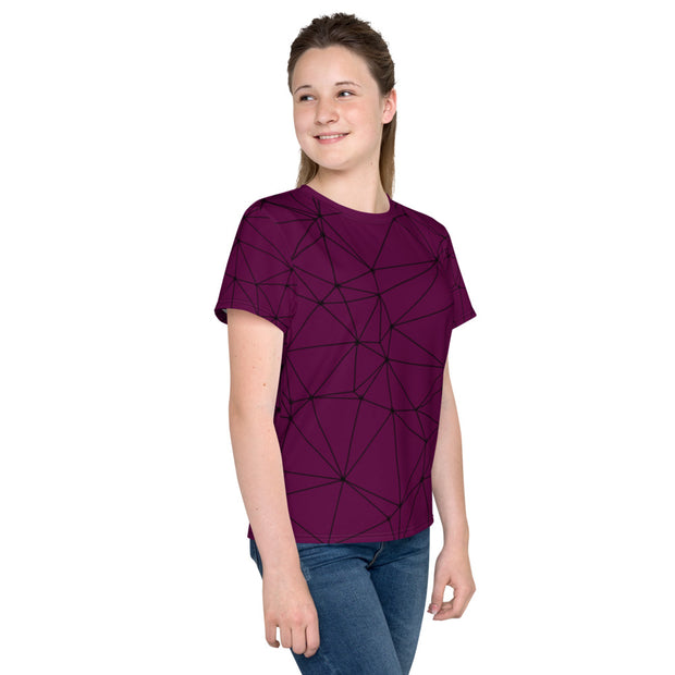 LSB Athletic T-Shirt in Tyrian Purple