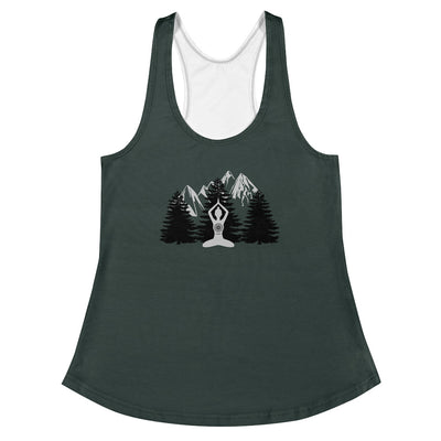 "Mountain High" Racerback Fitness Tank Top