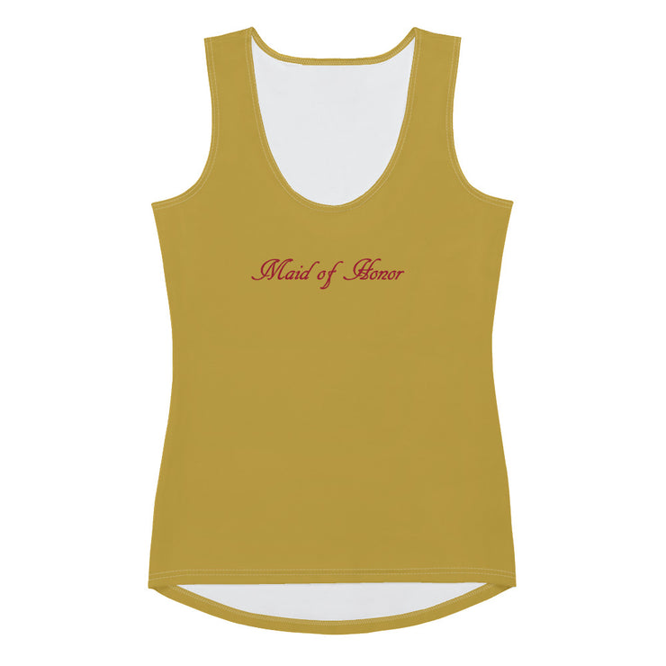 India Love Maid of Honor Fitness Tank Top