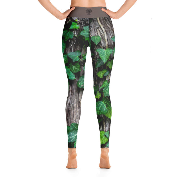 Vivacious Vines Yoga Leggings