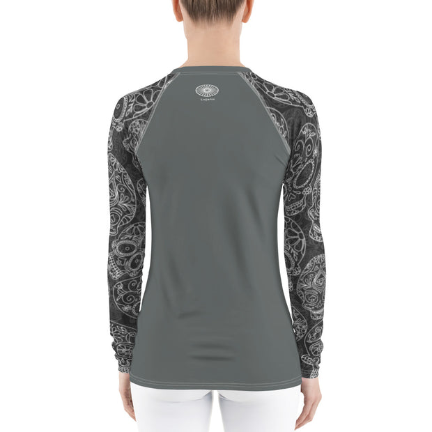 "Día De Los Muertos" Land & Sea Fitness Top