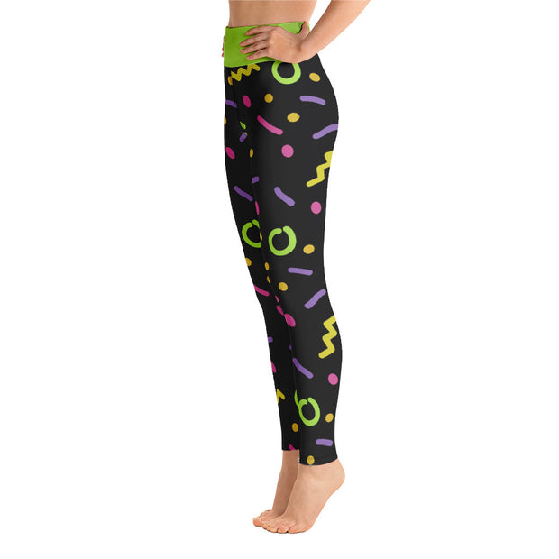 Girls Just Wanna Have Fun Yoga Leggings