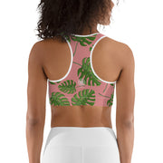 Pink Palms Hotel Sports Bra