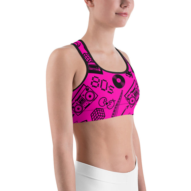 School Daze '85 Sports Bra